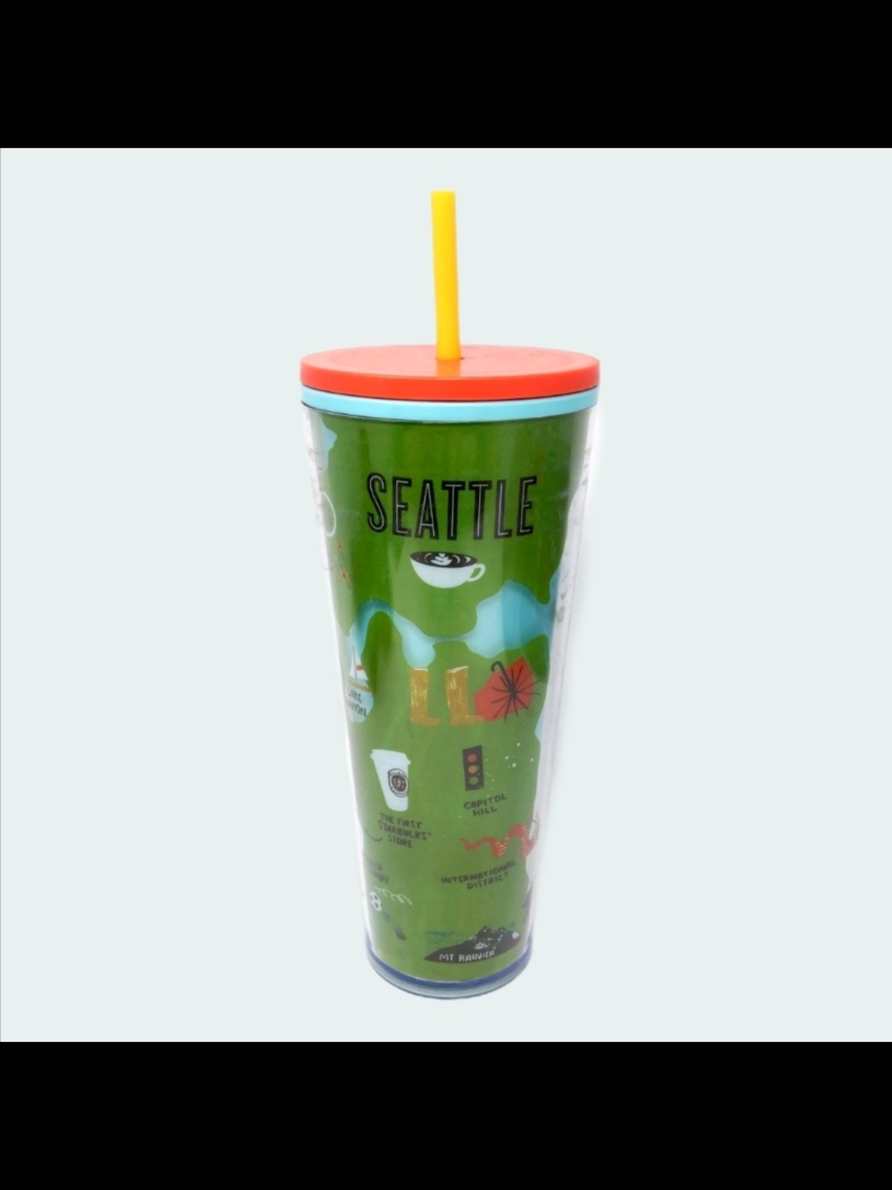 Starbucks 2019 Seattle 24oz Tumbler Local Collection Cold Venti